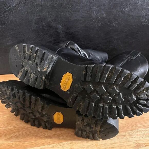 Justin Black Round Toe Boots‎ Size 6 1/2 D - Picture 11 of 11